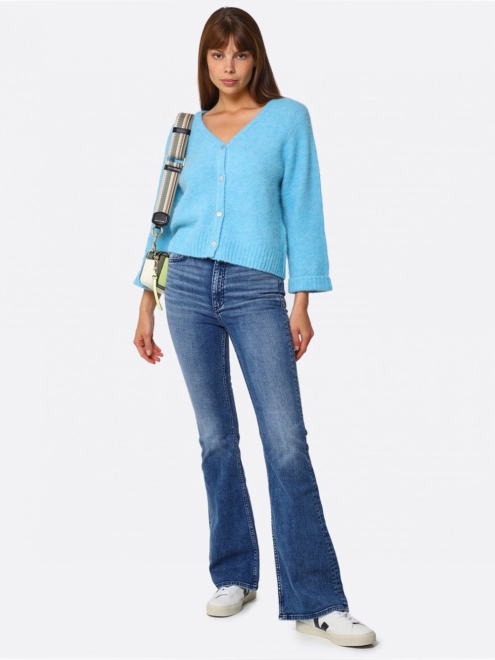 rag & bone Casey High Rise Flare Jeans in the color Norwalk Size 26